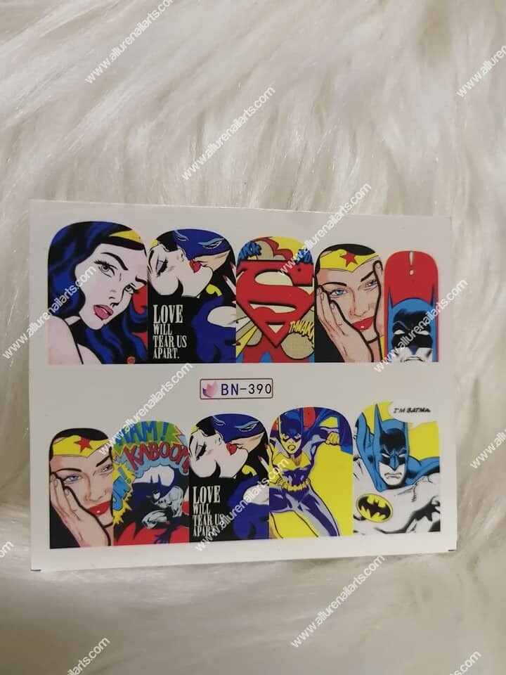 Fun Pop Art Nail Decal
