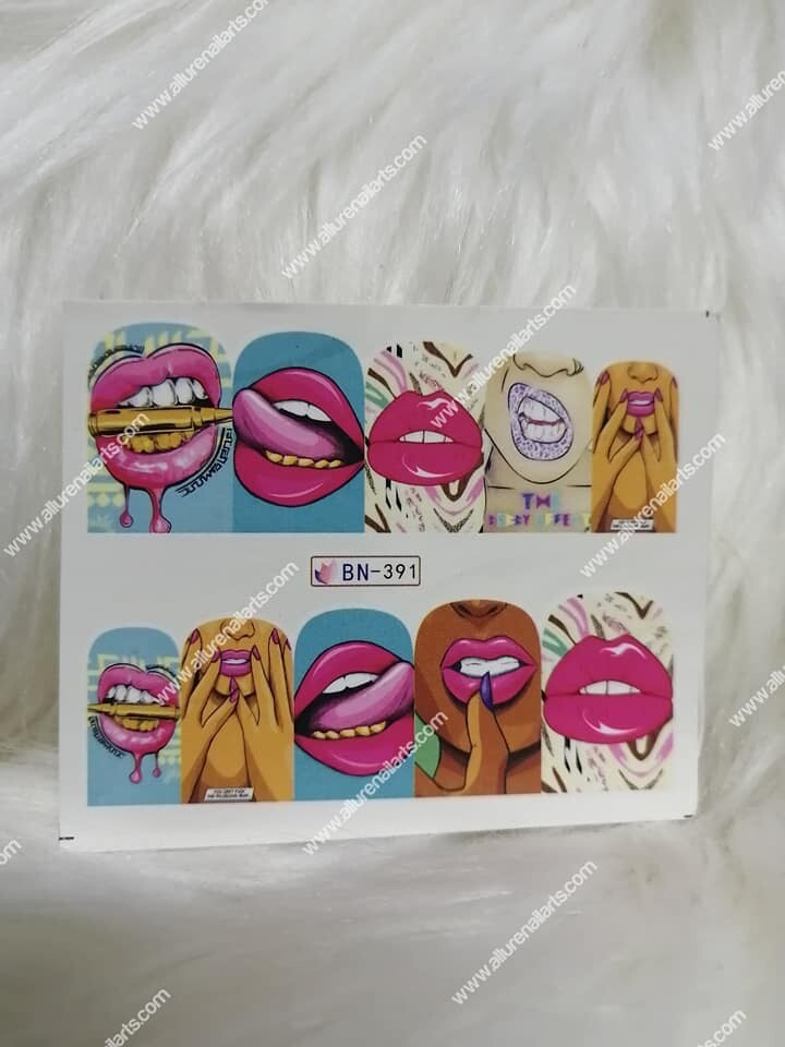 Fun Pop Art Nail Decal