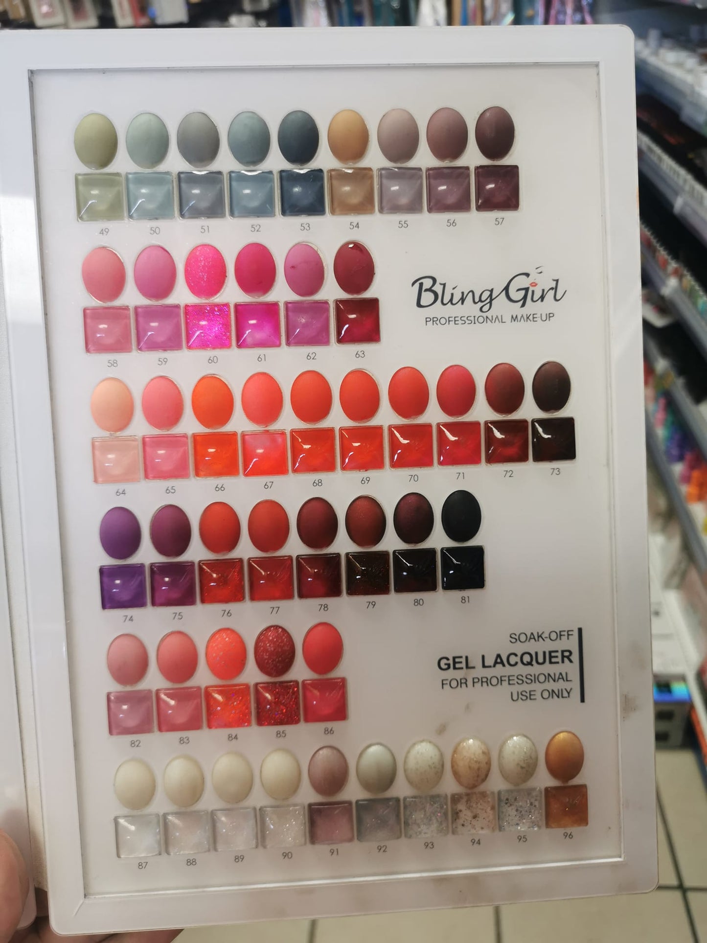 Bling Girl Miracle Gel Polish FULL SET 60 colors