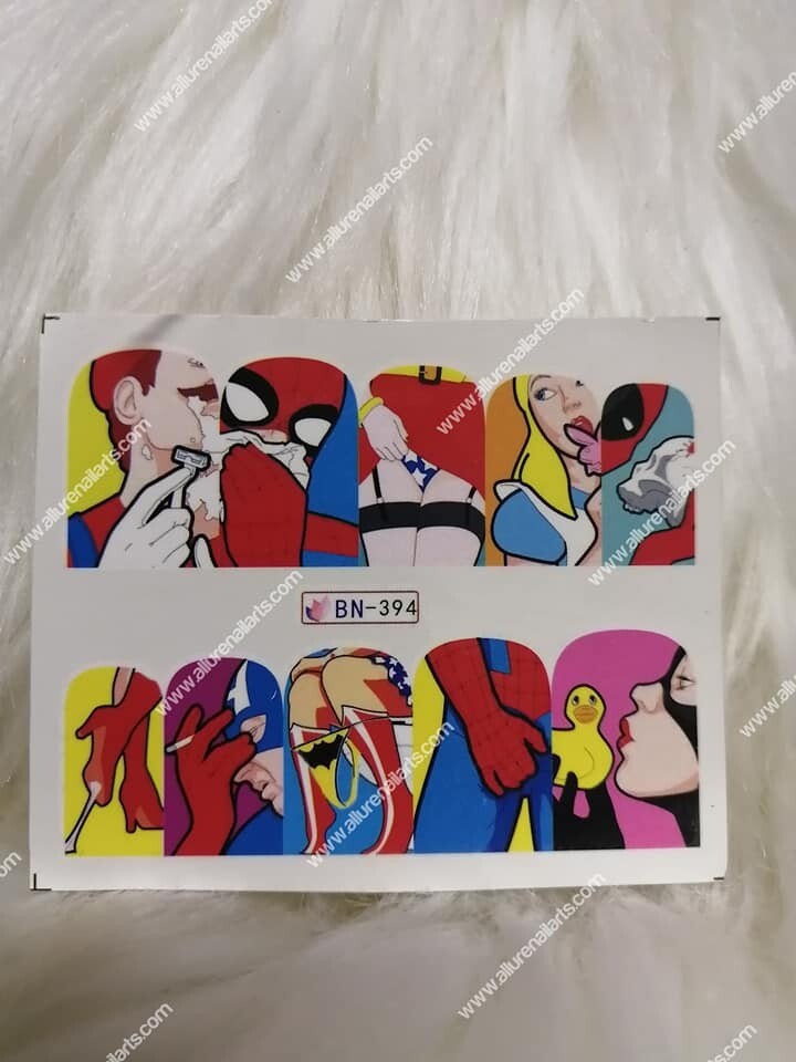 Fun Pop Art Nail Decal