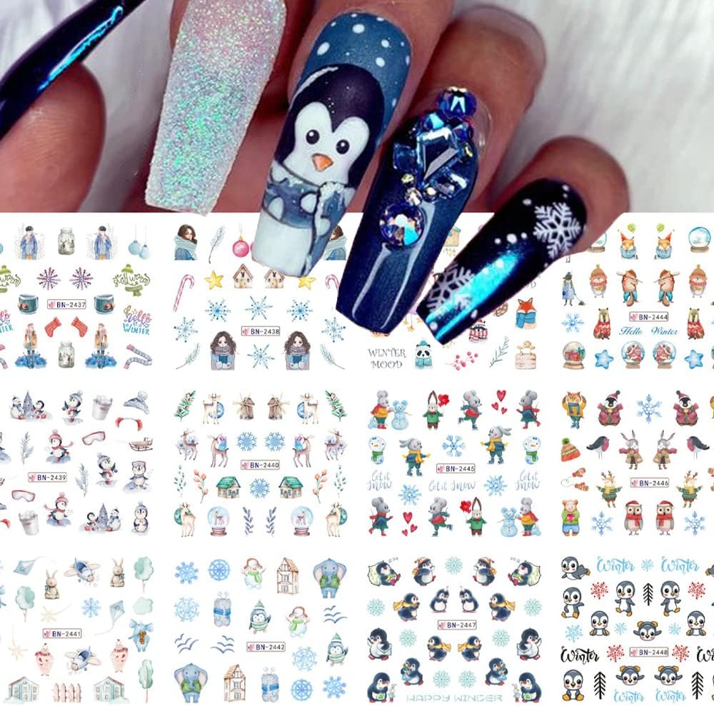 Christmas Nail Decal BN2439