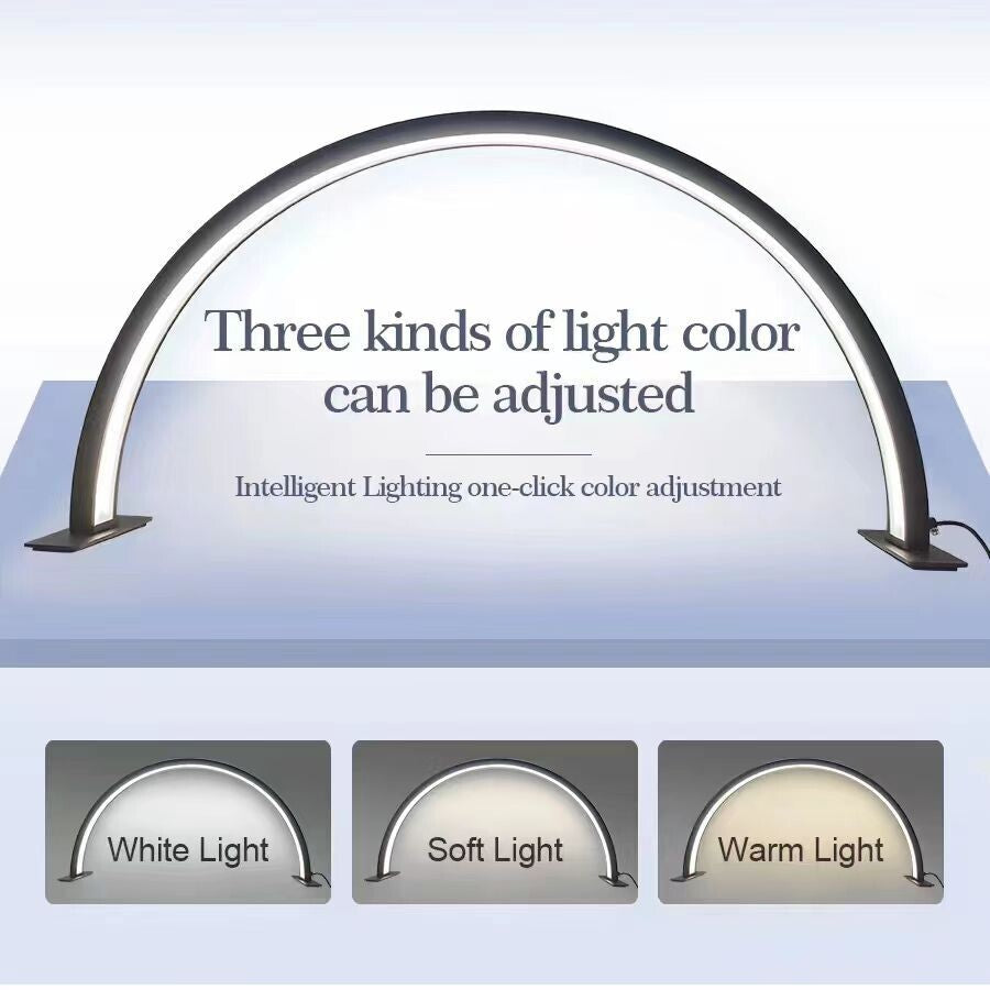 22 Inch LED Moon Light Folding Beauty Lamp Eyebrow Eyelashes Extension Beauty Salon Facials Tattoo