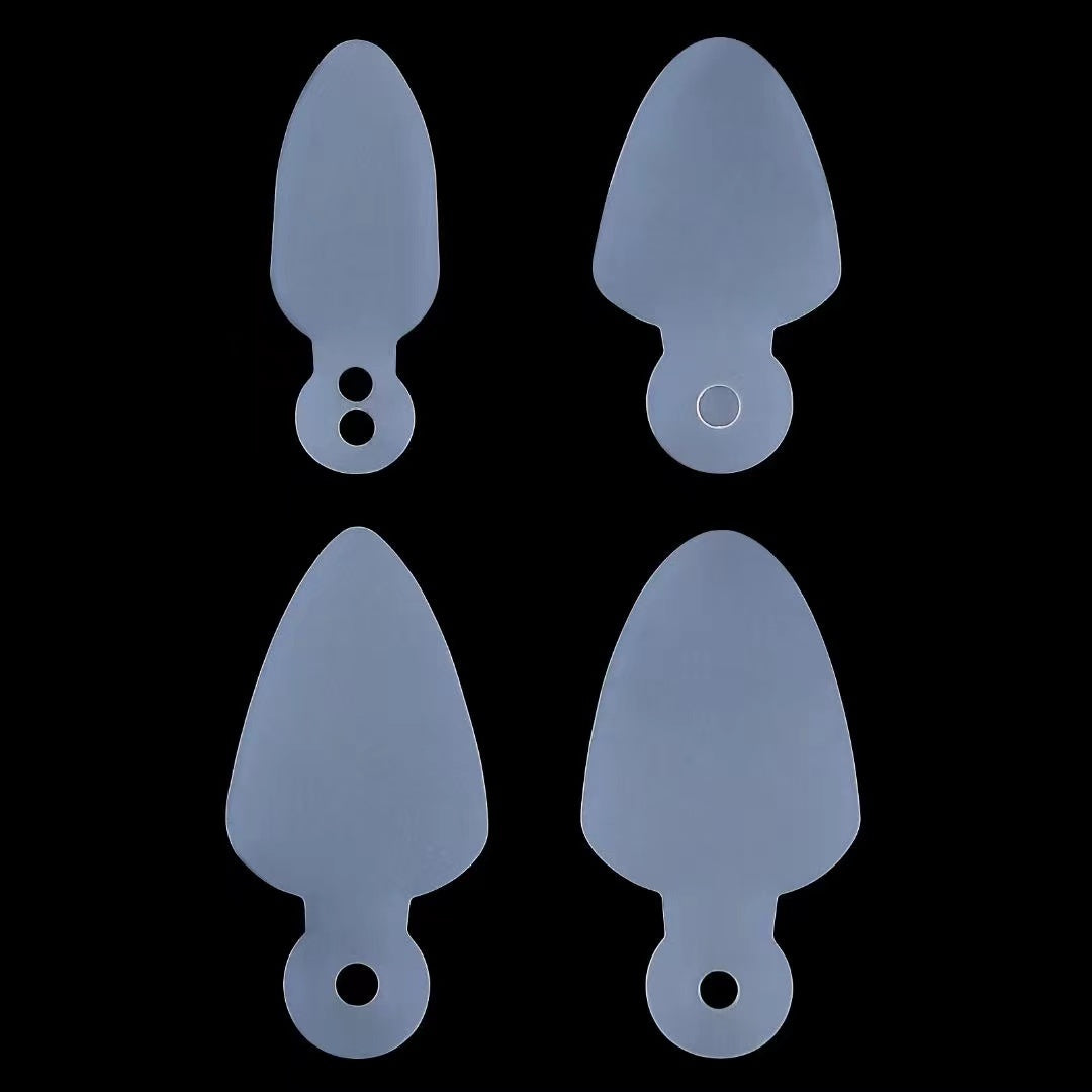 Reusable Nail Dual Forms 96pcs and Mix French Silicon Stickers