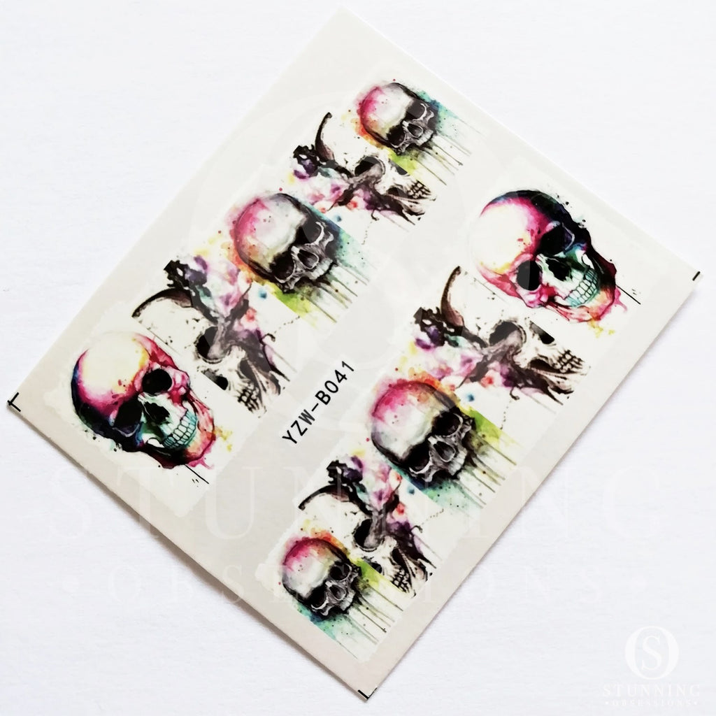 Halloween Decal YZW-B041