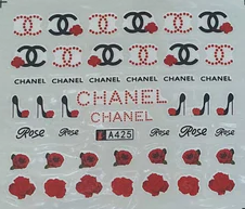 Fashion Nail Decal Range A421-432