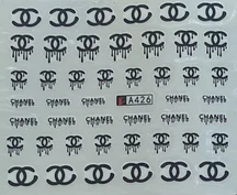 Fashion Nail Decal Range A421-432