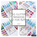 2x Nail Art Glitters