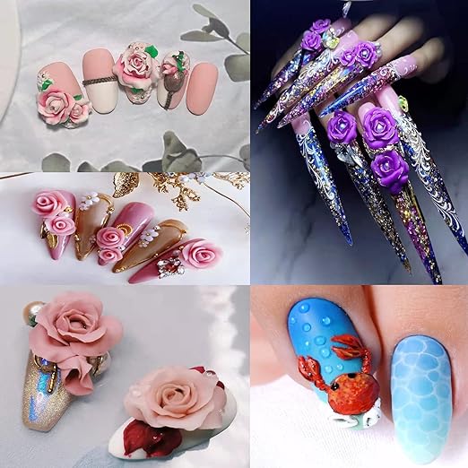 3D Sculpture Gel 3D Carve Patterns Gel 12 colours