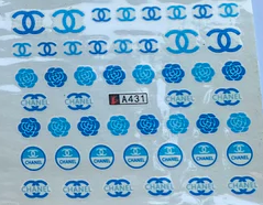 Fashion Nail Decal Range A421-432