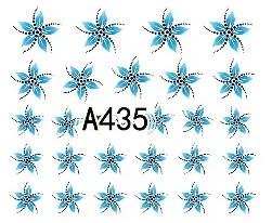 Floral Geometric Nail Decal Range A433-444