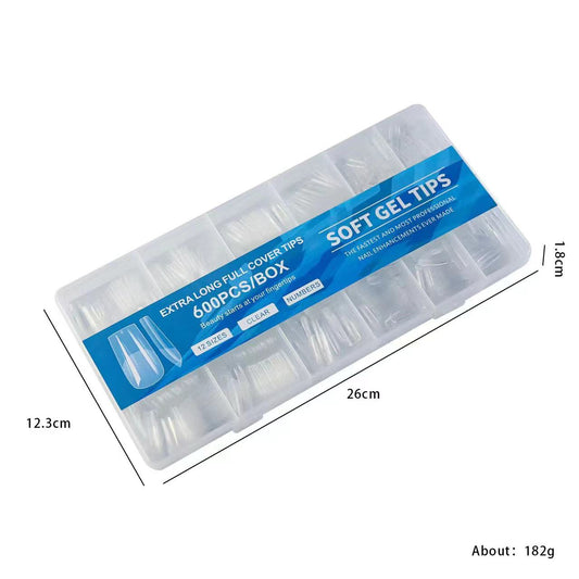 Gel x Nail Tips 600pcs XXS