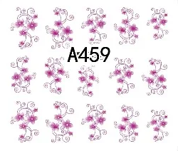 Floral Geometric Nail Decal Range A457-468