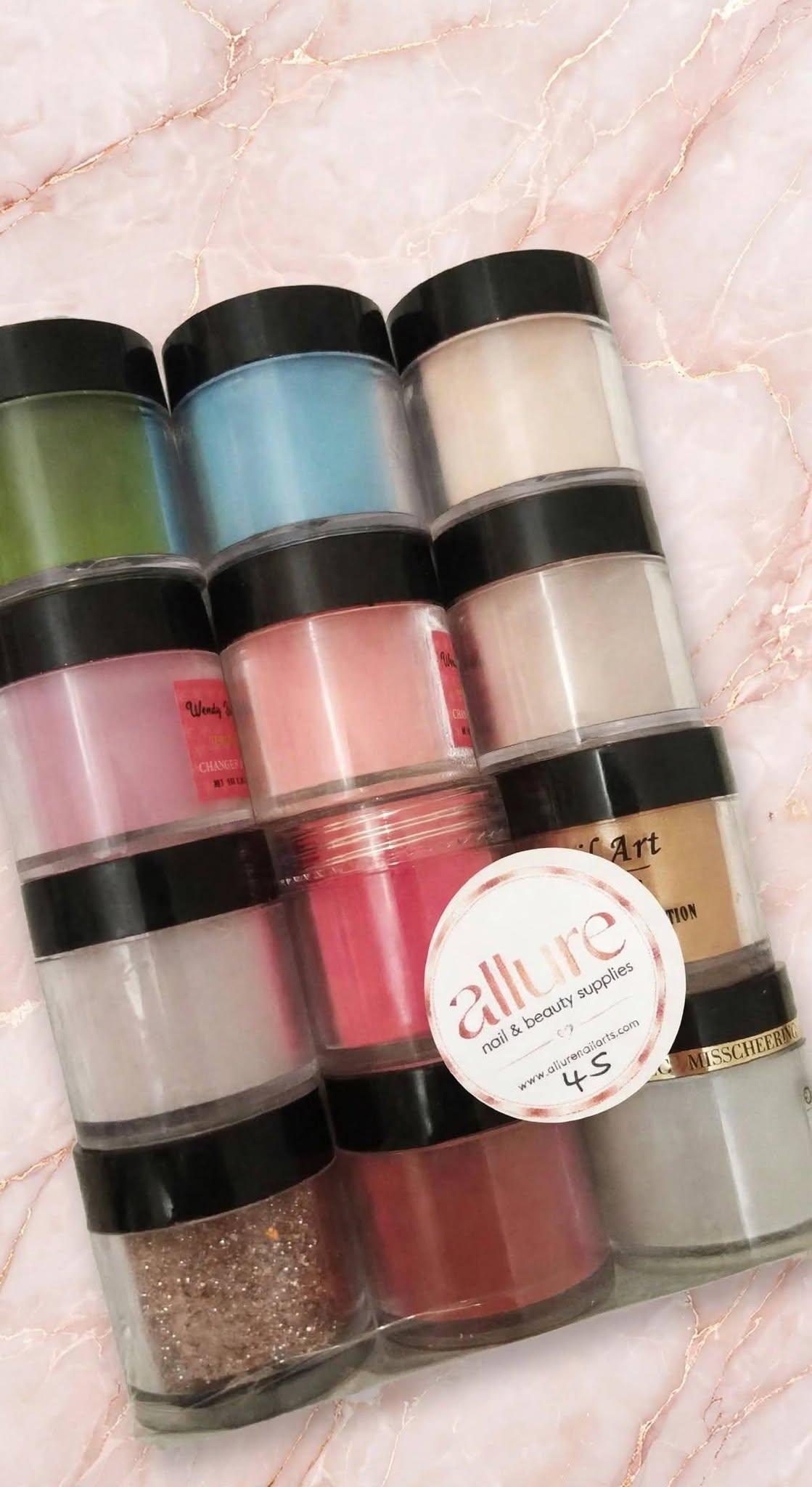 Allure 12pc Acrylic Powder Set No 45
