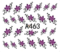 Floral Geometric Nail Decal Range A457-468