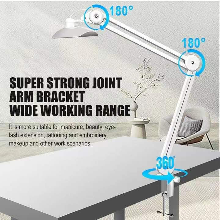 Long Arm Folding Table Lamp 10W