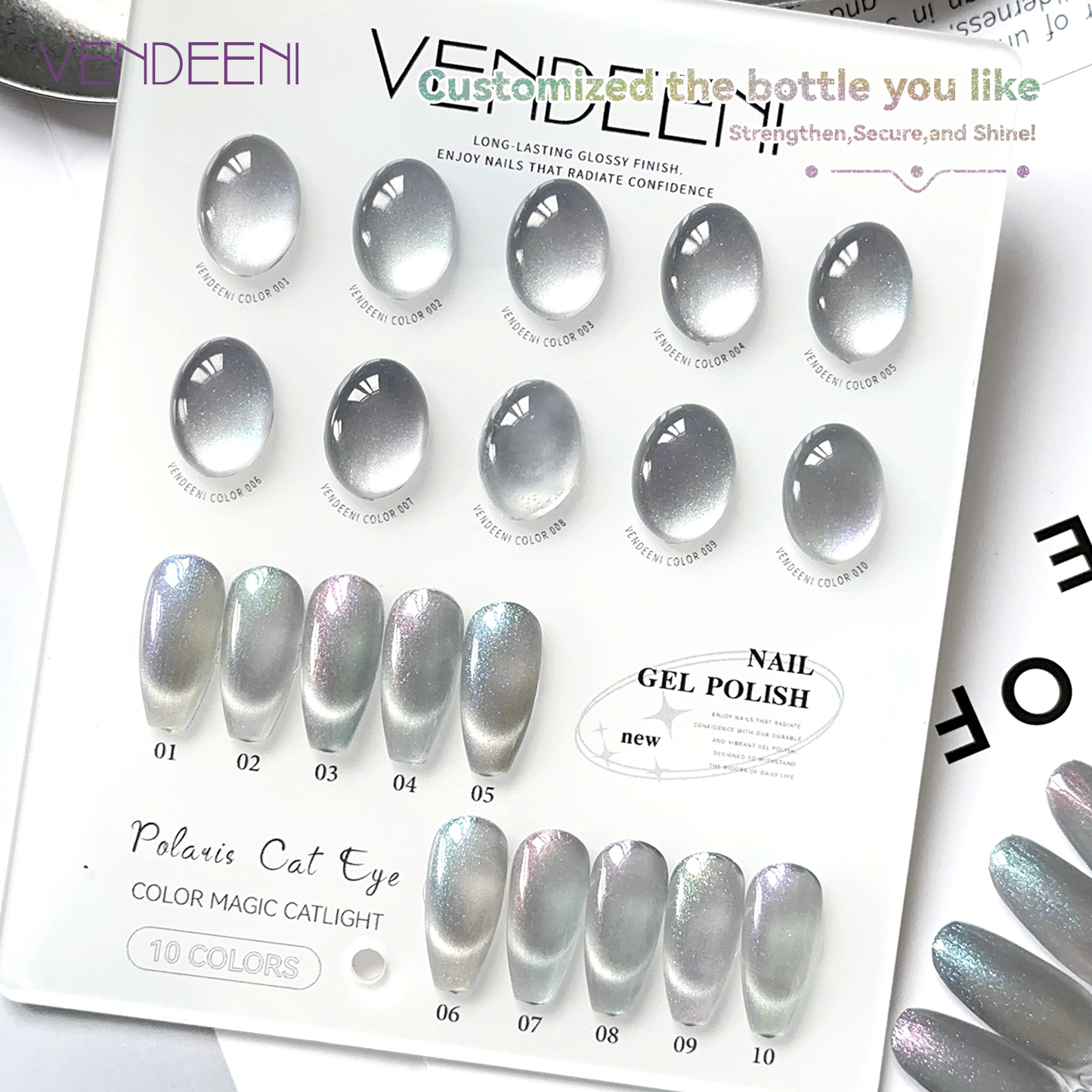 Vendeeni Polaris Cat Eye Gel Polish 15ml