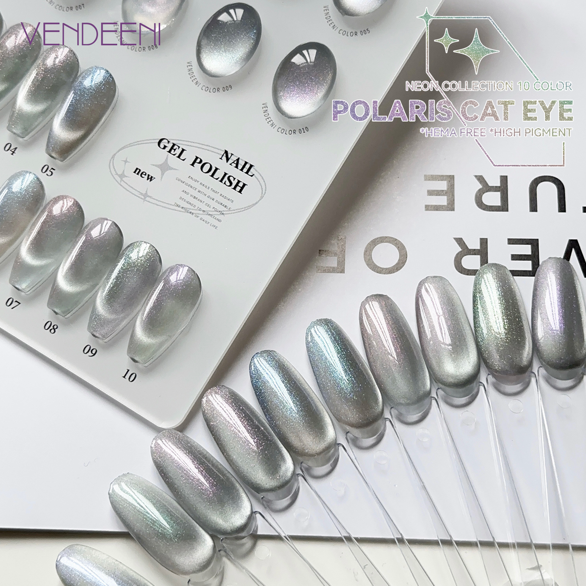 Vendeeni Polaris Cat Eye Gel Polish 15ml