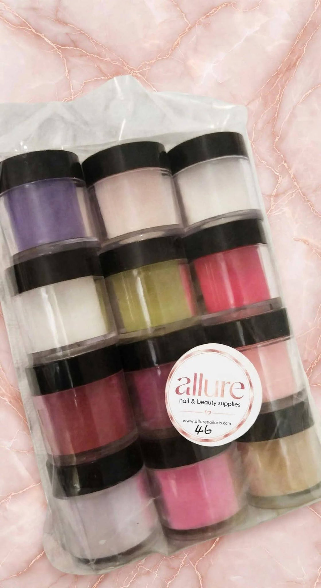 Allure 12pc Acrylic Powder Set No 46