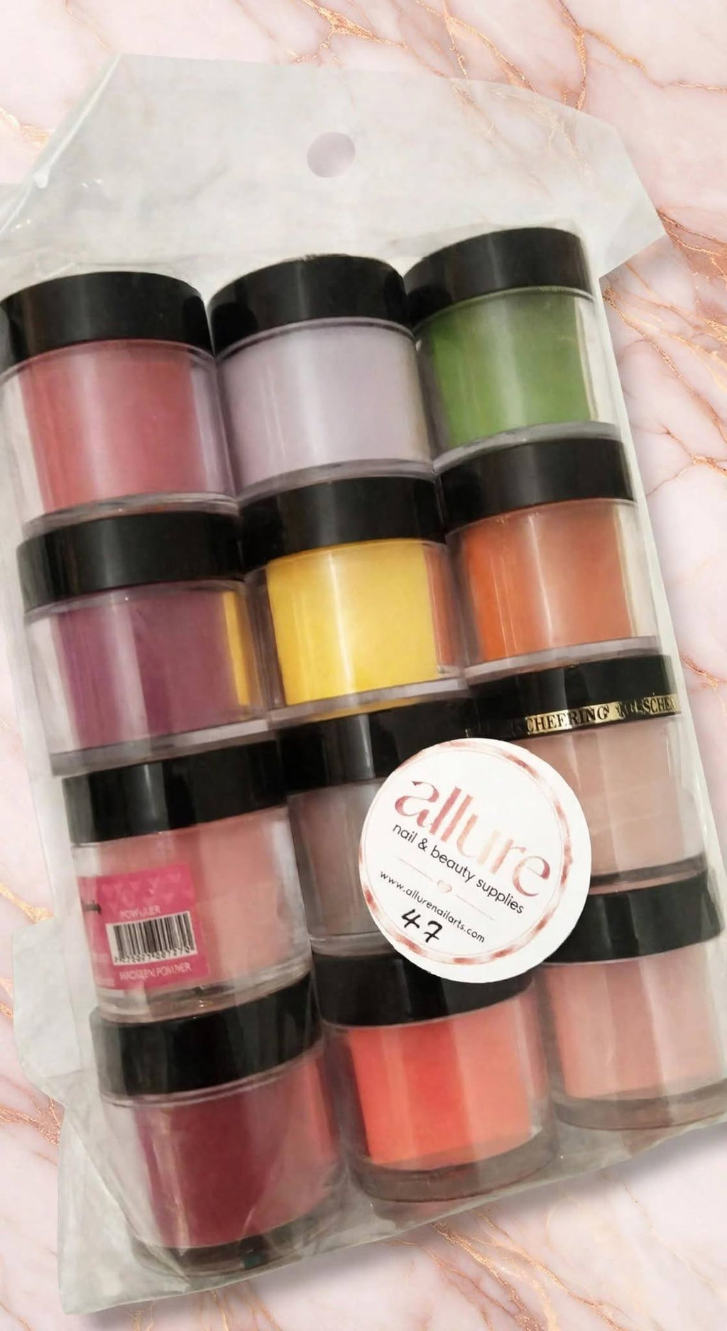 Allure 12pc Acrylic Powder Set No 47