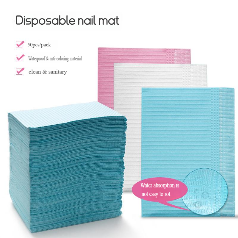 Disposable mat Eyelash Nails - Random color