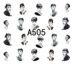 Fashion Nail Decal Range A505-516