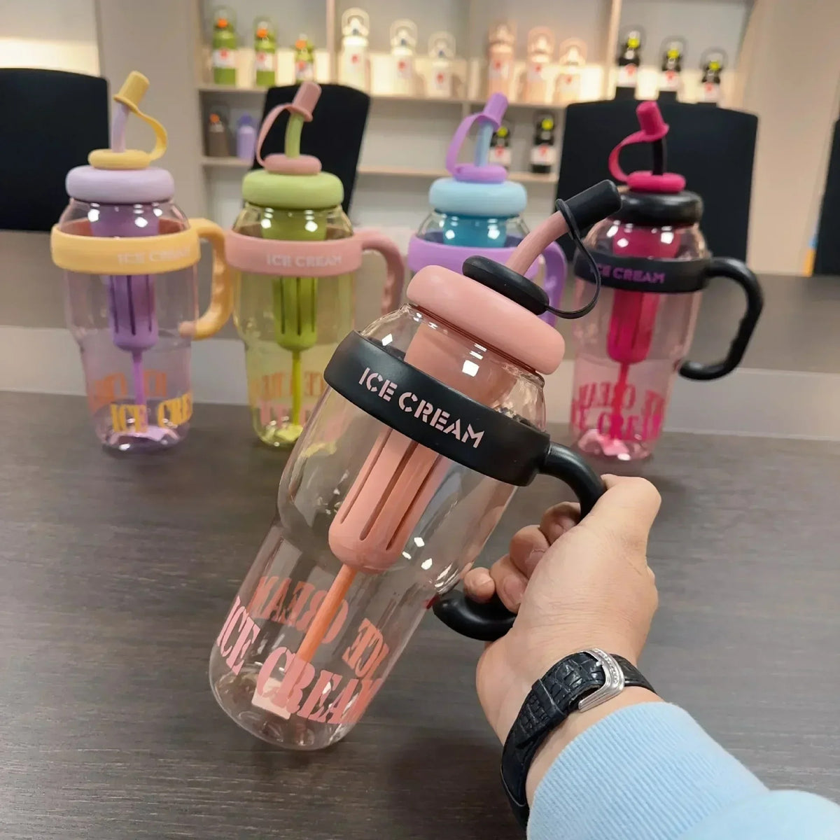 Ice Cream Water Bottle