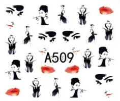 Fashion Nail Decal Range A505-516