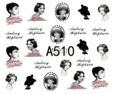 Fashion Nail Decal Range A505-516