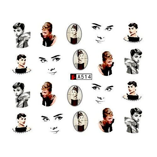 Fashion Nail Decal Range A505-516