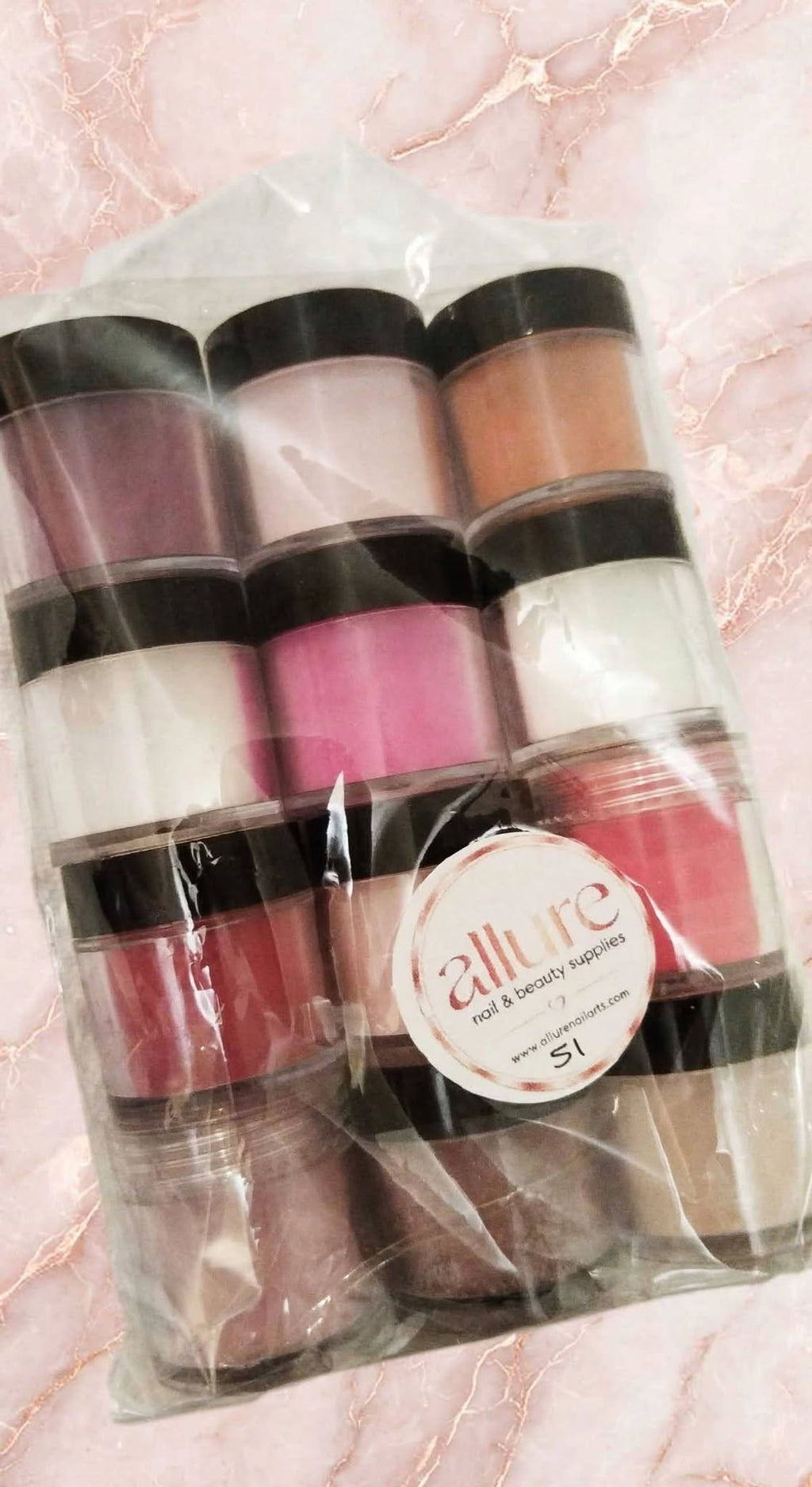 Allure 12pc Acrylic Powder Set No 51