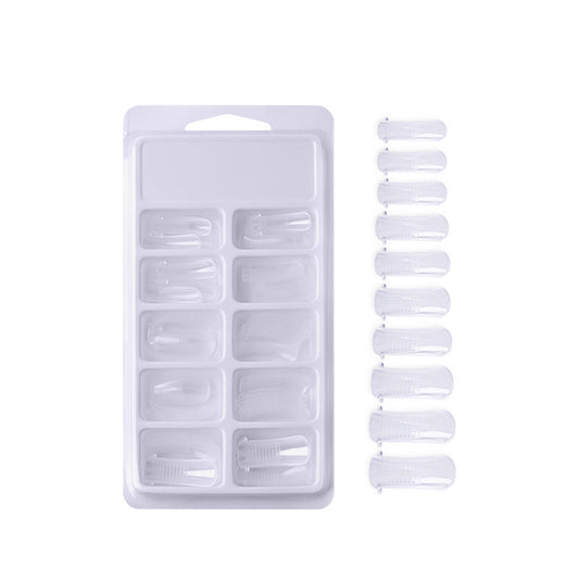 100pcs Re-usable Extention Dual Form Tips For Poly Gel