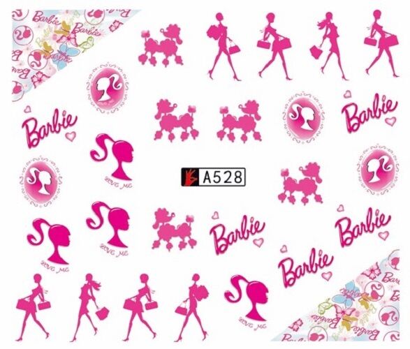 Doll Nail Decal Range A517-528