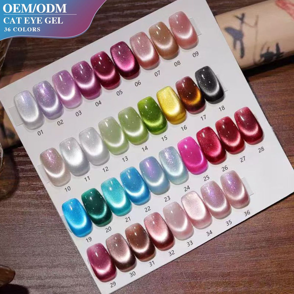 Vendeeni Cat eye gel polish  Hema free
