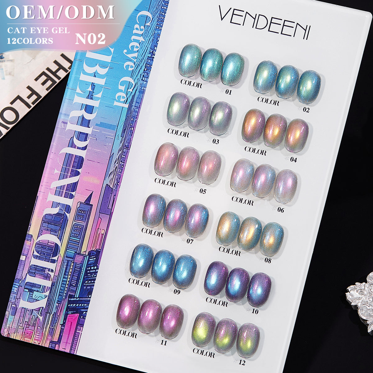 Vendeeni Cat Eye Gel Polish set 15ml