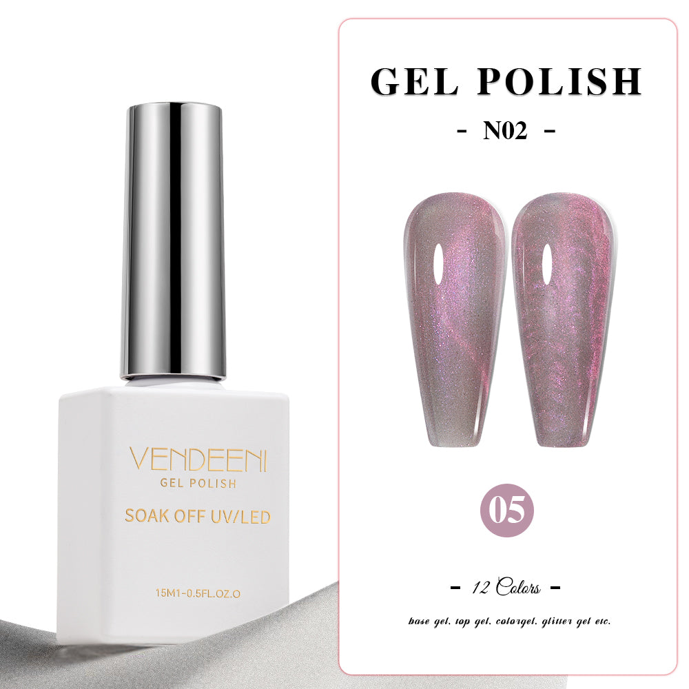 Vendeeni Cat Eye Gel Polish set 15ml