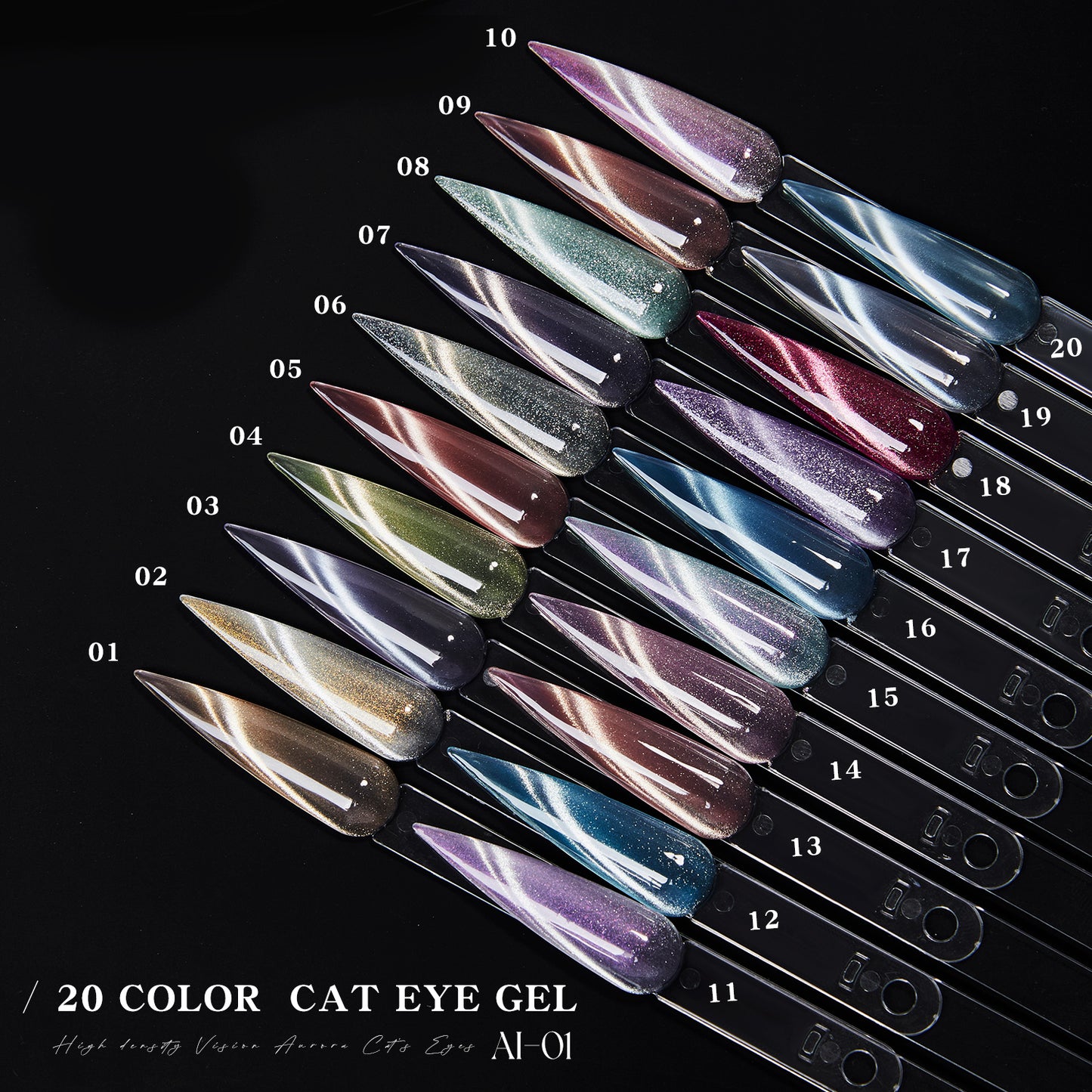 Vendeeni Cat Eye Gel Polish set 15ml