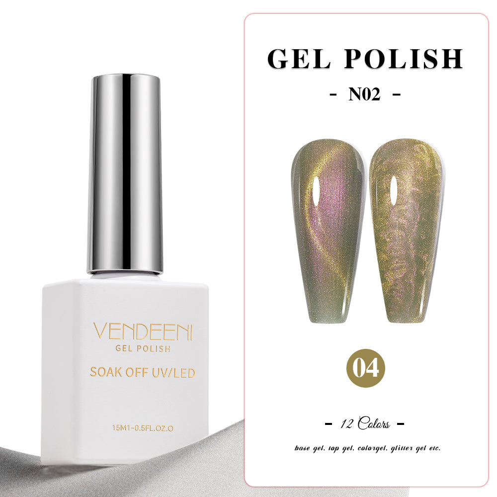 Vendeeni Cat Eye Gel Polish set 15ml