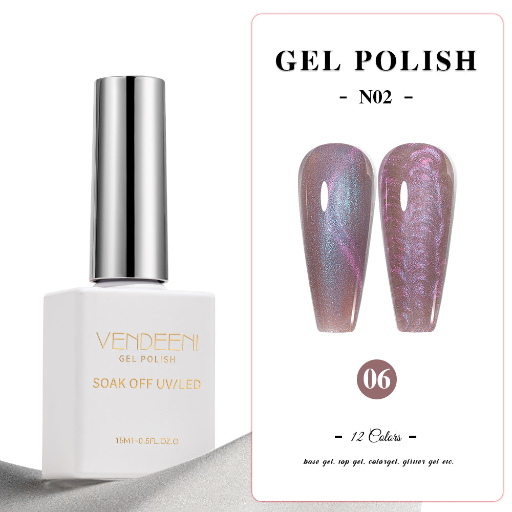 Vendeeni Cat Eye Gel Polish set 15ml