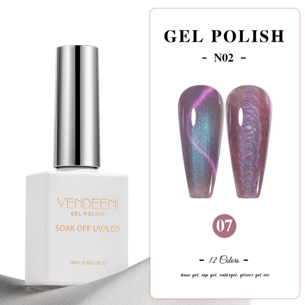 Vendeeni Cat Eye Gel Polish set 15ml