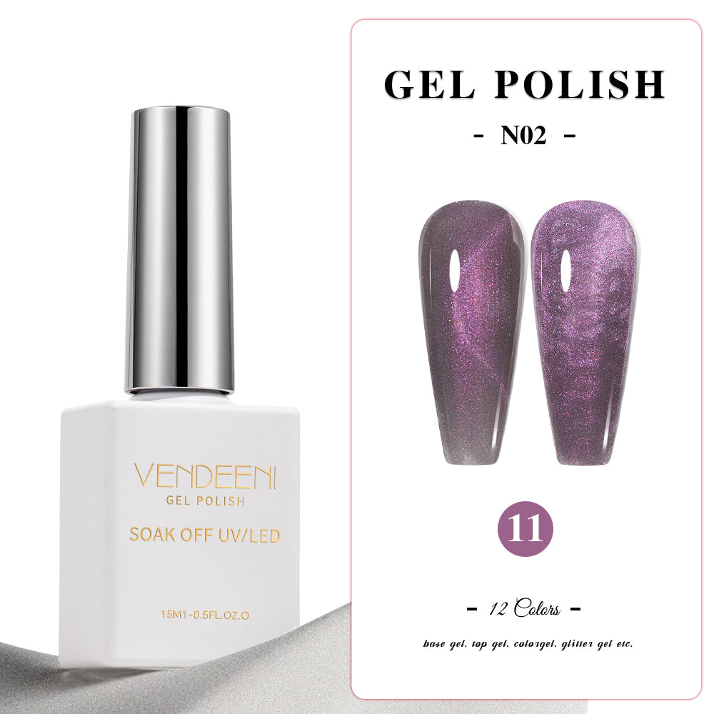 Vendeeni Cat Eye Gel Polish set 15ml