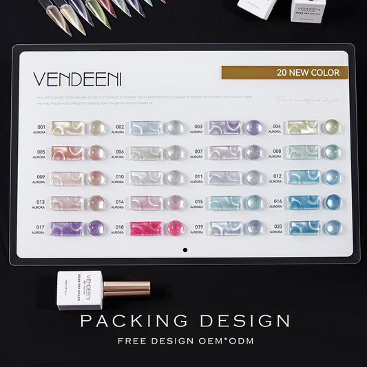 Vendeeni Cat Eye Gel Polish set 15ml