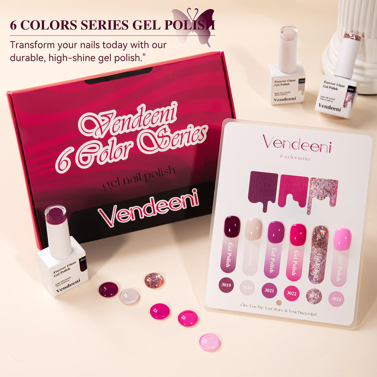 10ml Vendeeni Hema/TPO Free Gel Polish