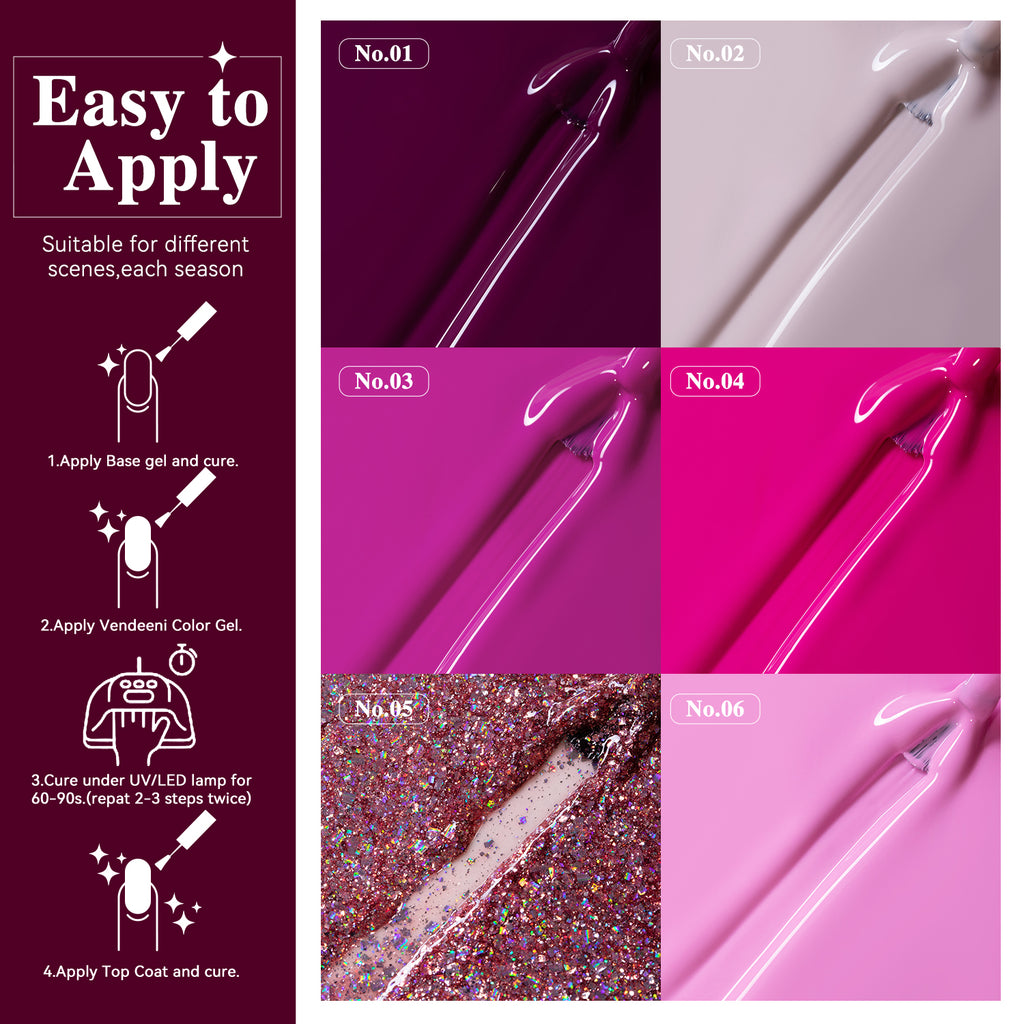 10ml Vendeeni Hema/TPO Free Gel Polish
