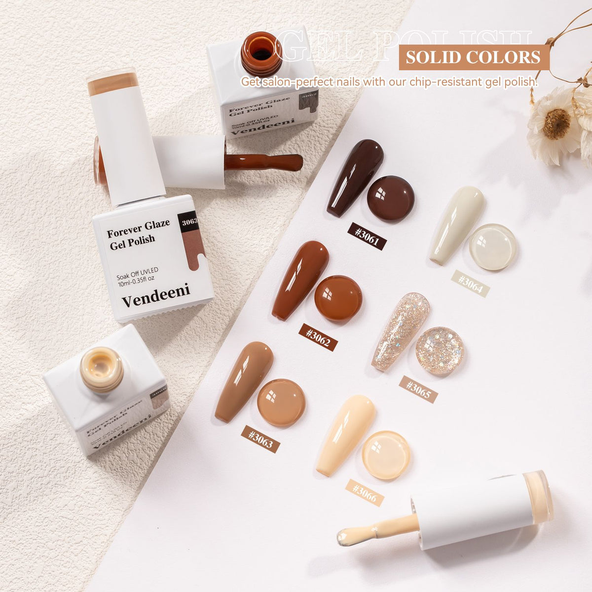 10ml Vendeeni Hema/TPO Free Gel Polish