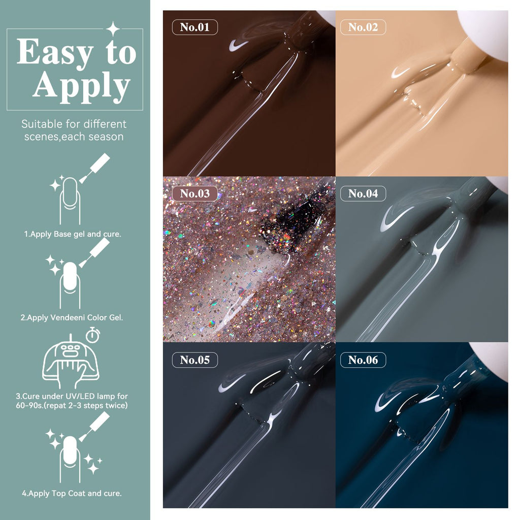 10ml Vendeeni Hema/TPO Free Gel Polish