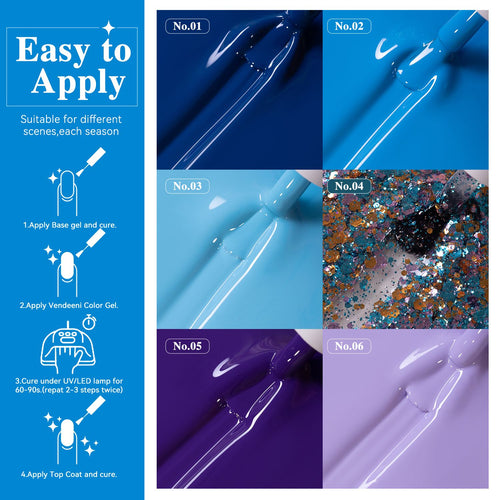 10ml Vendeeni Hema/TPO Free Gel Polish