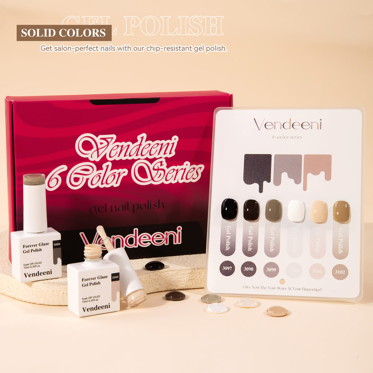 10ml Vendeeni Hema/TPO Free Gel Polish