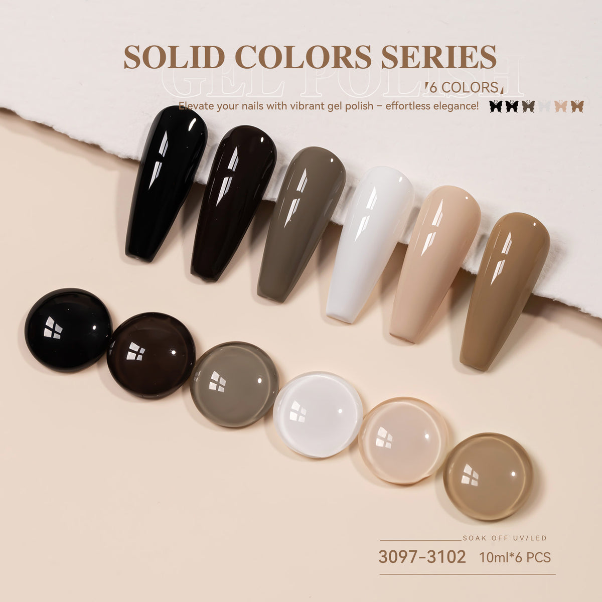 10ml Vendeeni Hema/TPO Free Gel Polish