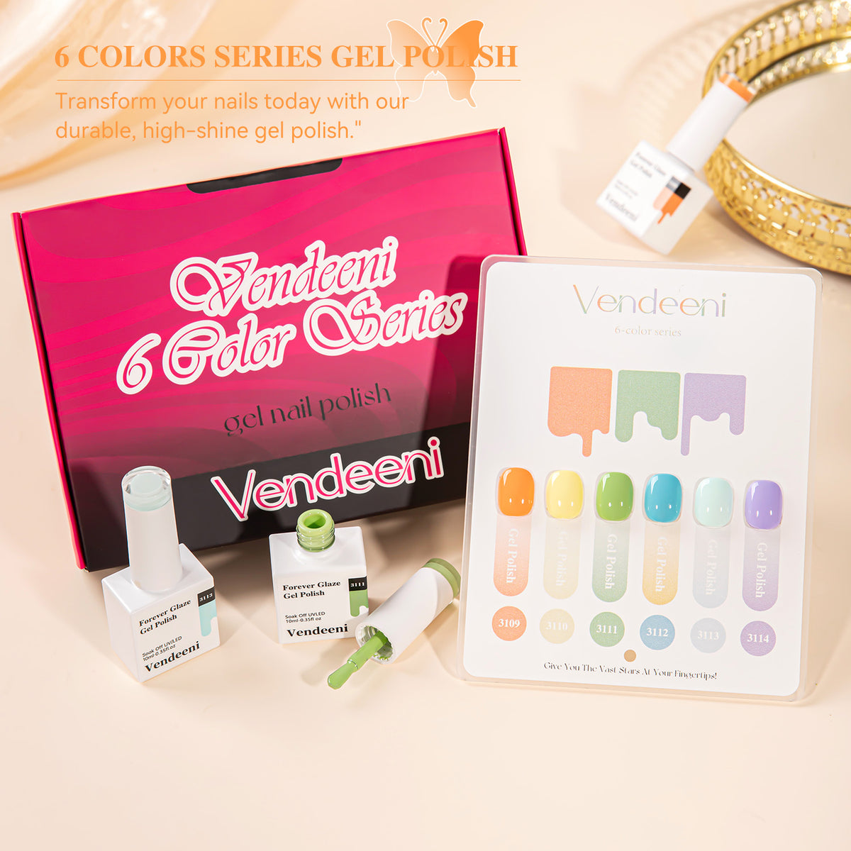 10ml Vendeeni Hema/TPO Free Gel Polish
