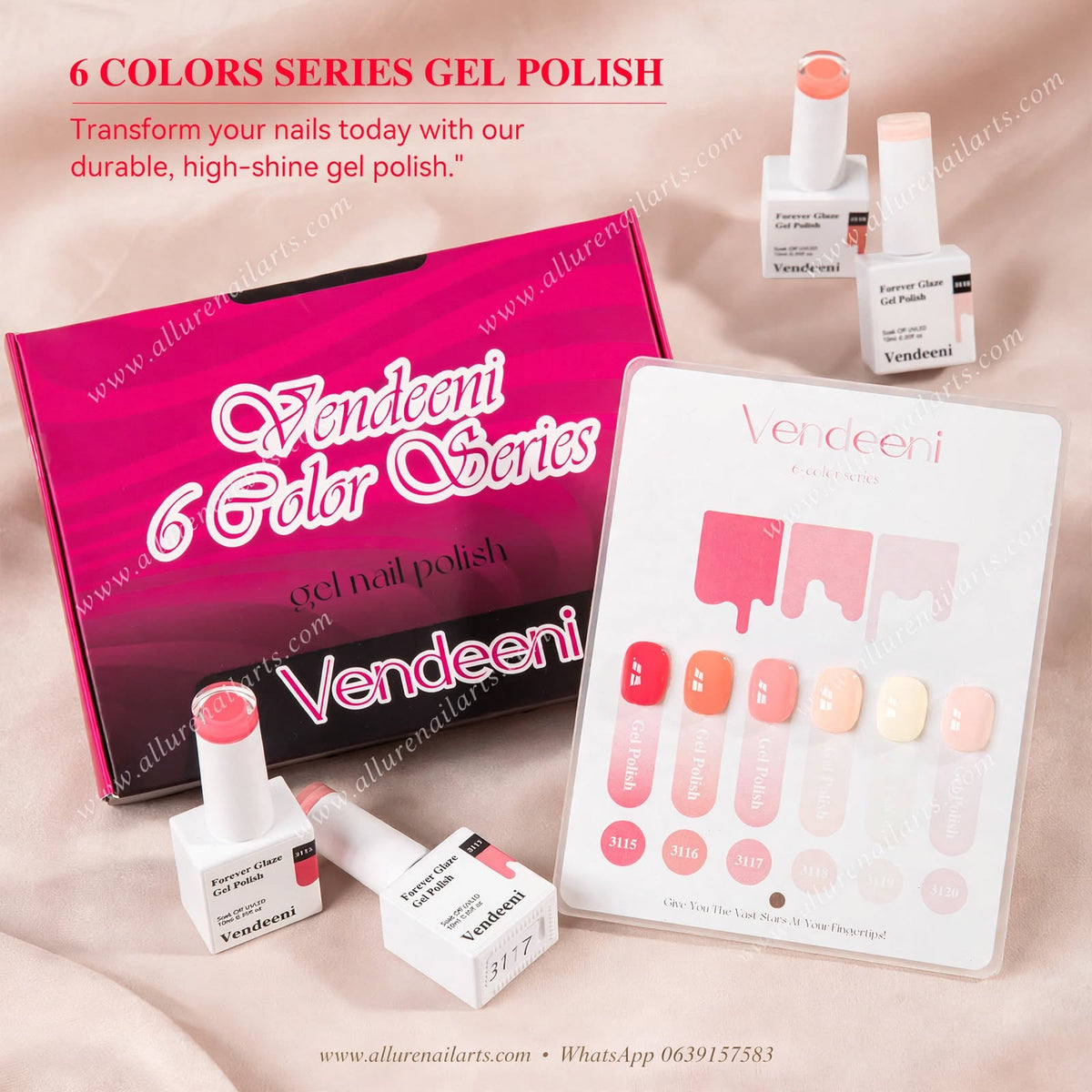10ml Vendeeni Hema/TPO Free Gel Polish
